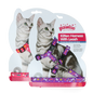 Pawise Kitten Harness With Leash Pink/Purple