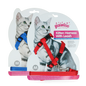 Pawise Kitten Harness With Leash Red/Blue M