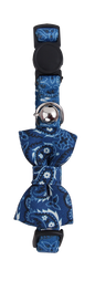 Pawise Cat Collar With Bowknot Blue