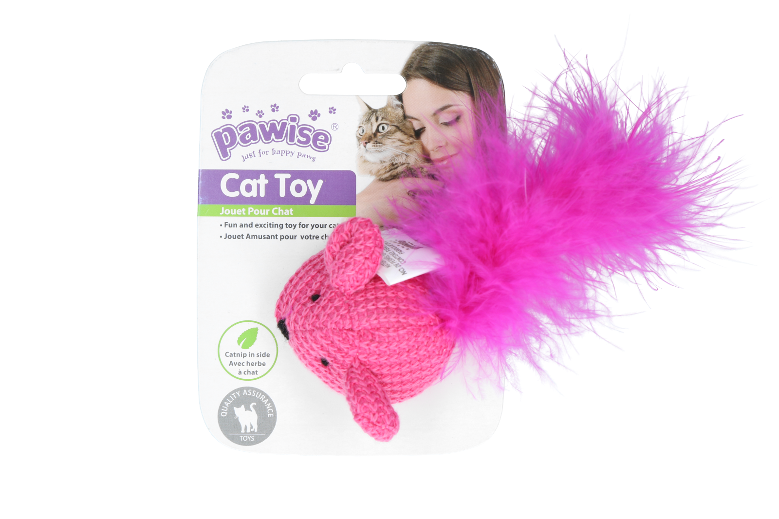 Pawise Cat Toy Wool Mouse