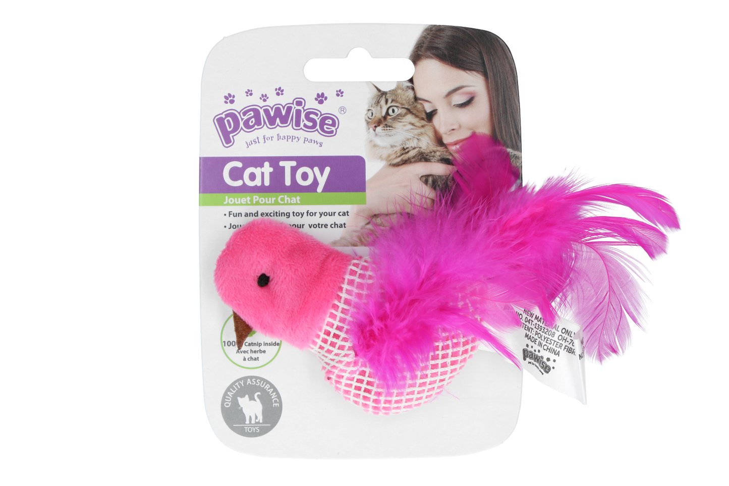 Pawise 100% Catnip Toy Bird