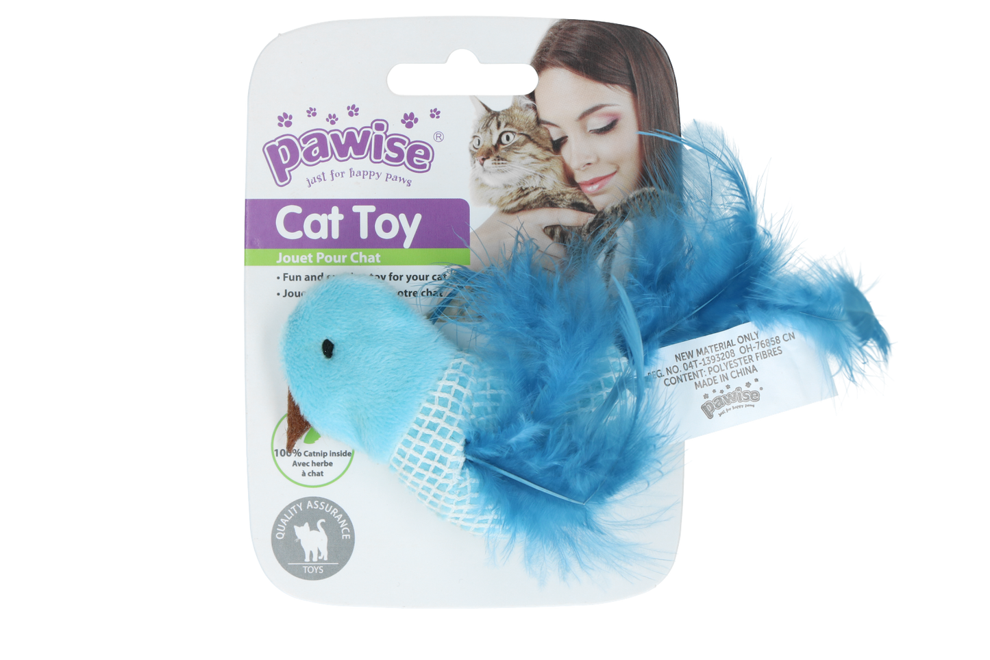 Pawise 100% Catnip Toy Bird