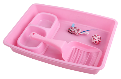 Pawise Kitten Starter Set Pink