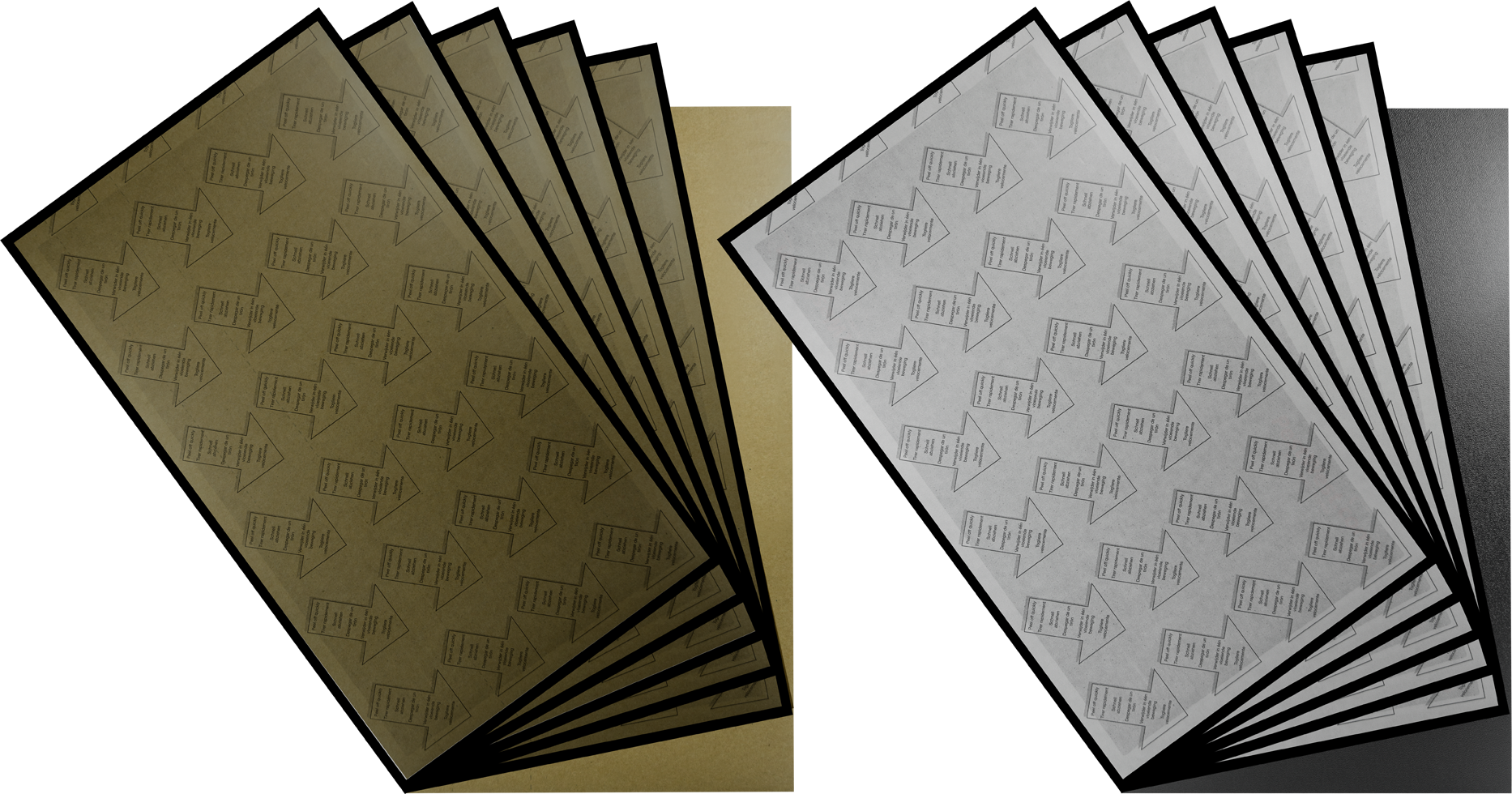 PestWest Chameleon Glue Plate 6 pieces Cardboard