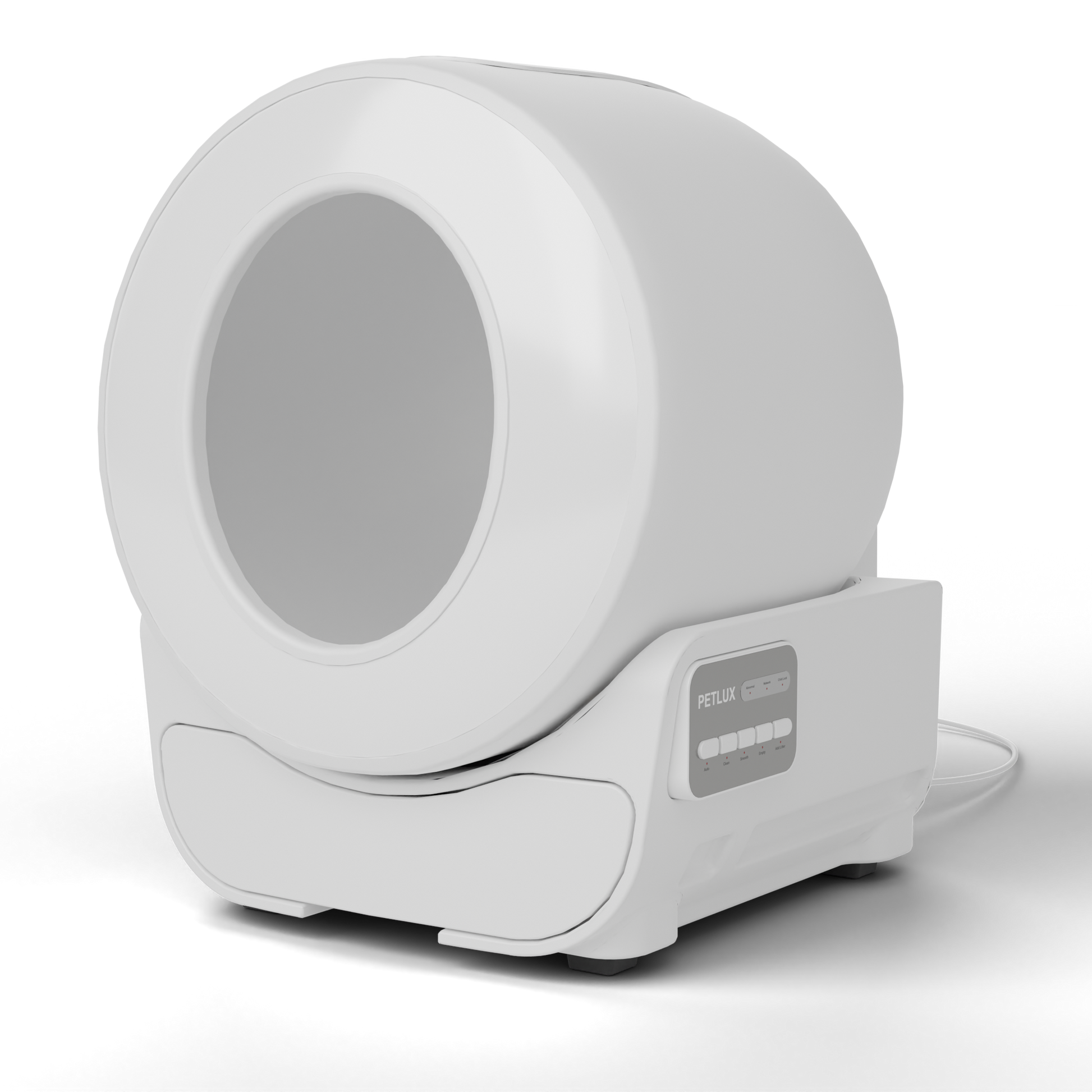 Petlux V3 Automatic Litter Box White