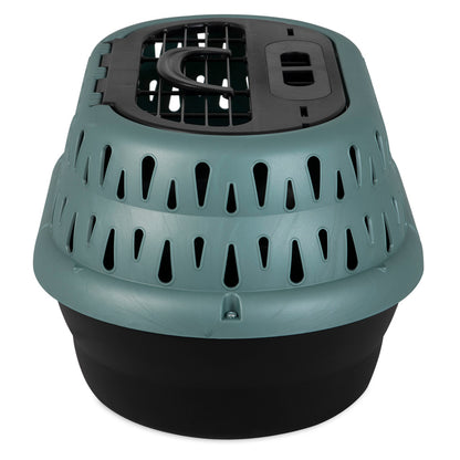 Petmate Top Load Cat Kennel Pearl Green Frost