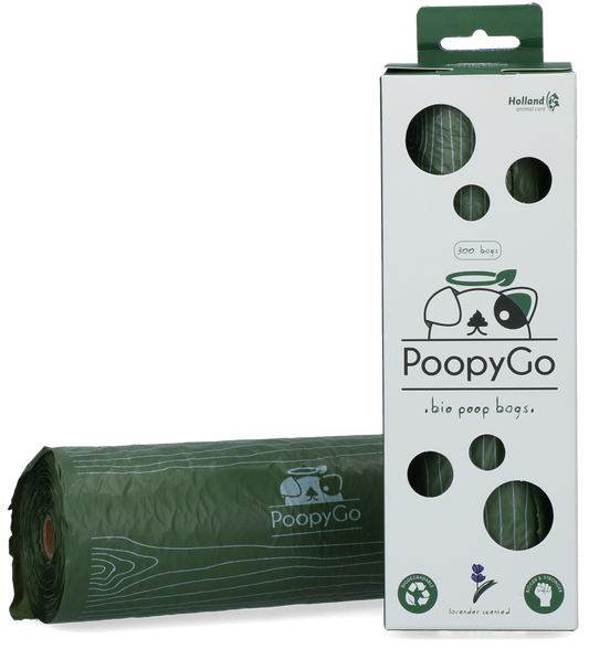 PoopyGo Környezetbarát Papírzsebkendő Doboz Levendula illatú (300 db)
