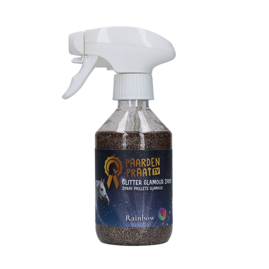 Paardenpraat TV Csillámos Glamour Spray Szivárvány