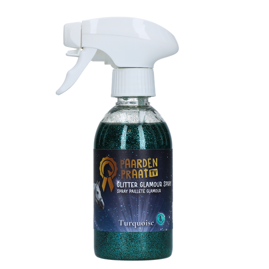 Paardenpraat TV Csillám Glamour Spray Türkiz