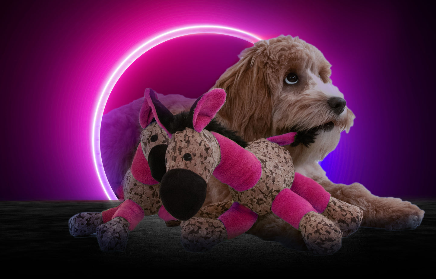 Retrodog Donkey Pink S