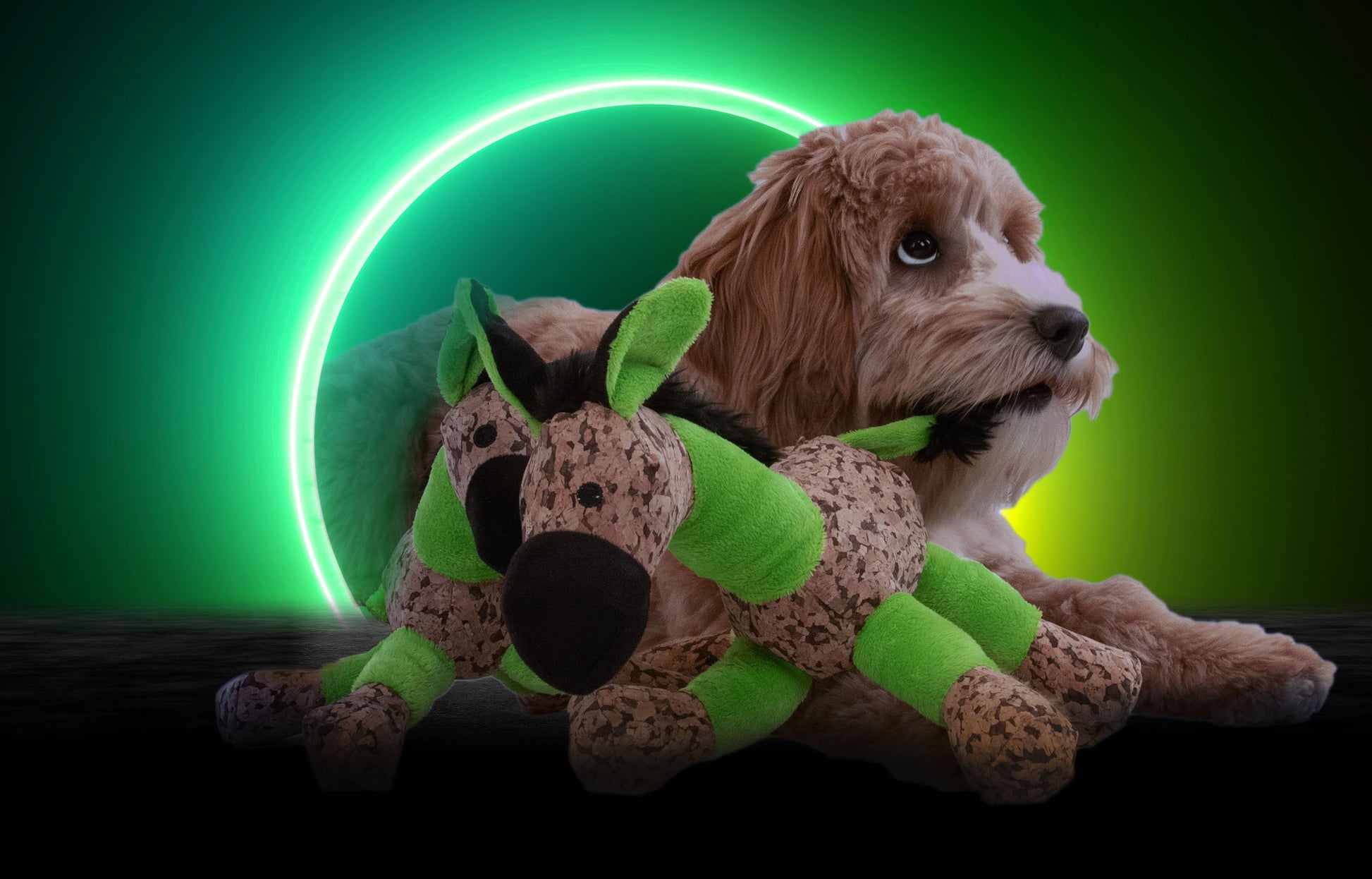 Retrodog Donkey Green S