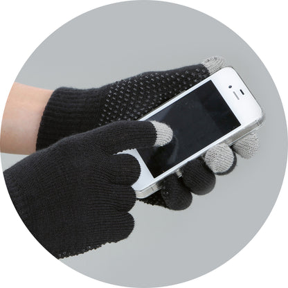 Riding glove Magic Touch Black 1size4all