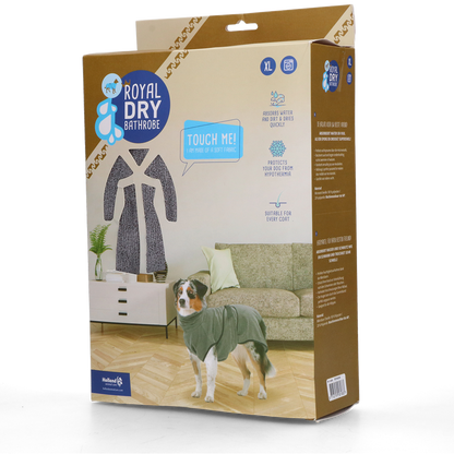 Royal Dry Bathrobe For Dogs XL