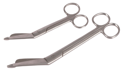 Stainless steel bandage scissors 145 mm (non serrated edge) 145 mm