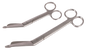 Stainless steel bandage scissors 145 mm (non serrated edge) 200 mm