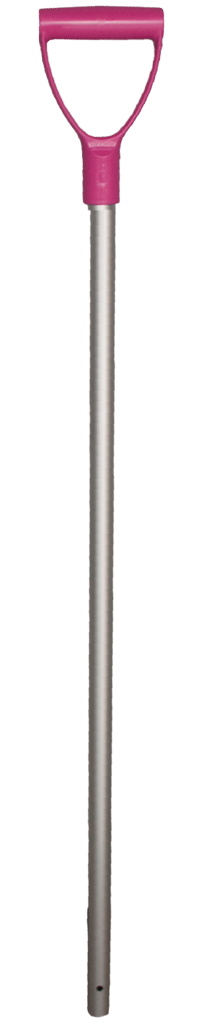 Shovel handle aluminium 28x105 cm Pink handle