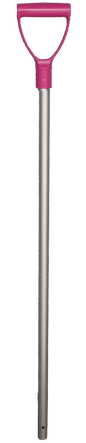 Shovel handle aluminium 28x105 cm Pink handle
