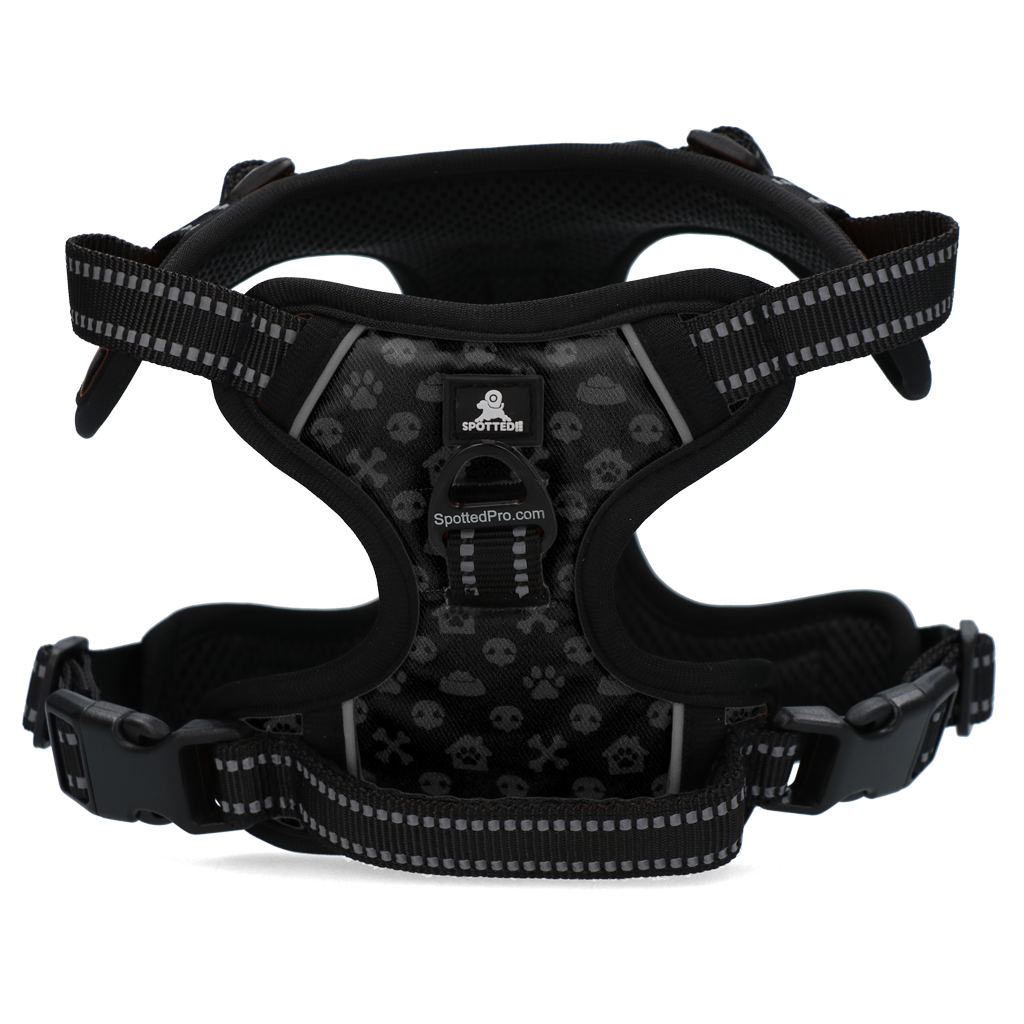 Spotted! Pro No Pull Harnas Dark Grey XL