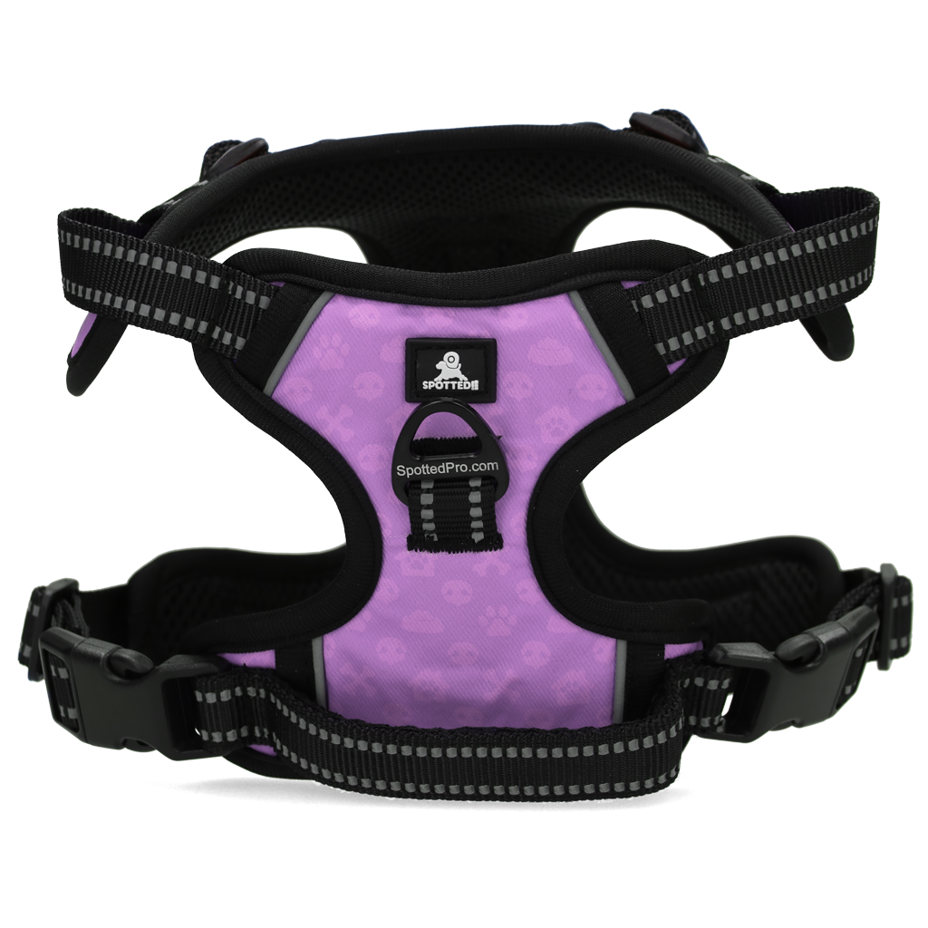 Spotted! Pro No Pull Harnas Purple XS