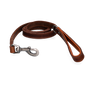 Spotted! Pro Leather Dog Leash Brown
