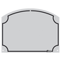 Stable Nameplate 70 x 95 mm