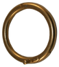 Bull Ring, Brass 61 mm + screw