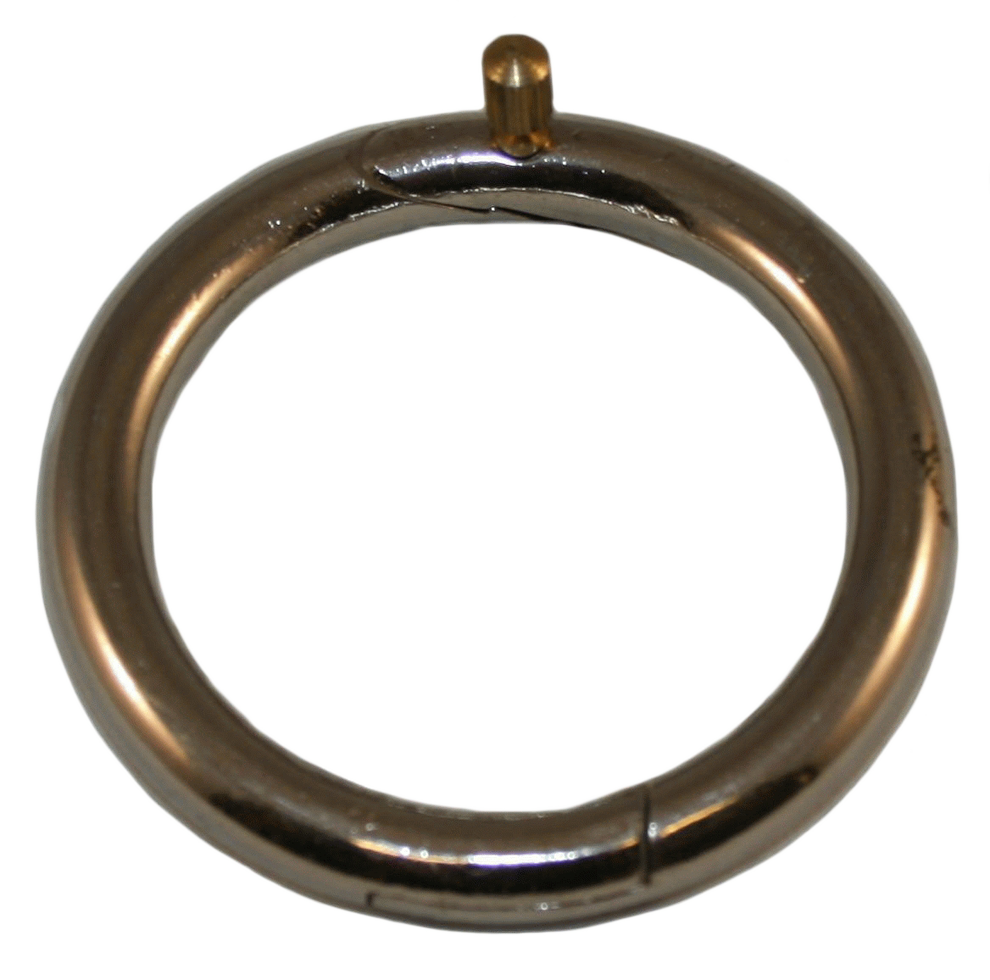 Bull Ring, Brass 52 - 54 mm + screw