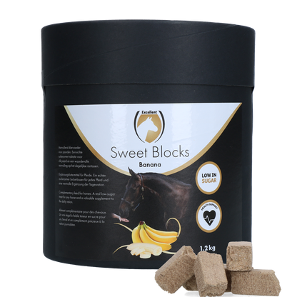 Excellent Horse Sweet Blocks Banana 1,2 kg
