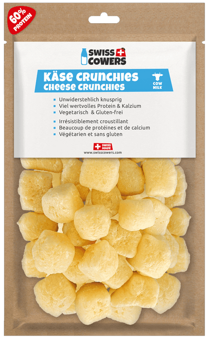 SwissCowers Cheese Crunchies Original (28 treats)