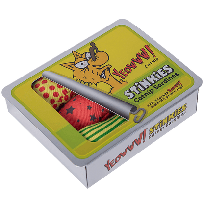 Yeowww! Stinkies Catnip Sardines Trio