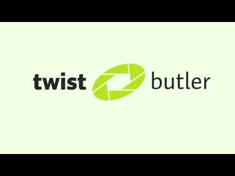 Twist butler 125 cm 1 piece with 1 Crank