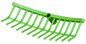 Feed Fork plastic green