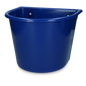 Feed trough 15 l with hooks Dark blue