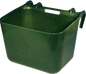 Feed trough with plastic hooks 30 l plastic
