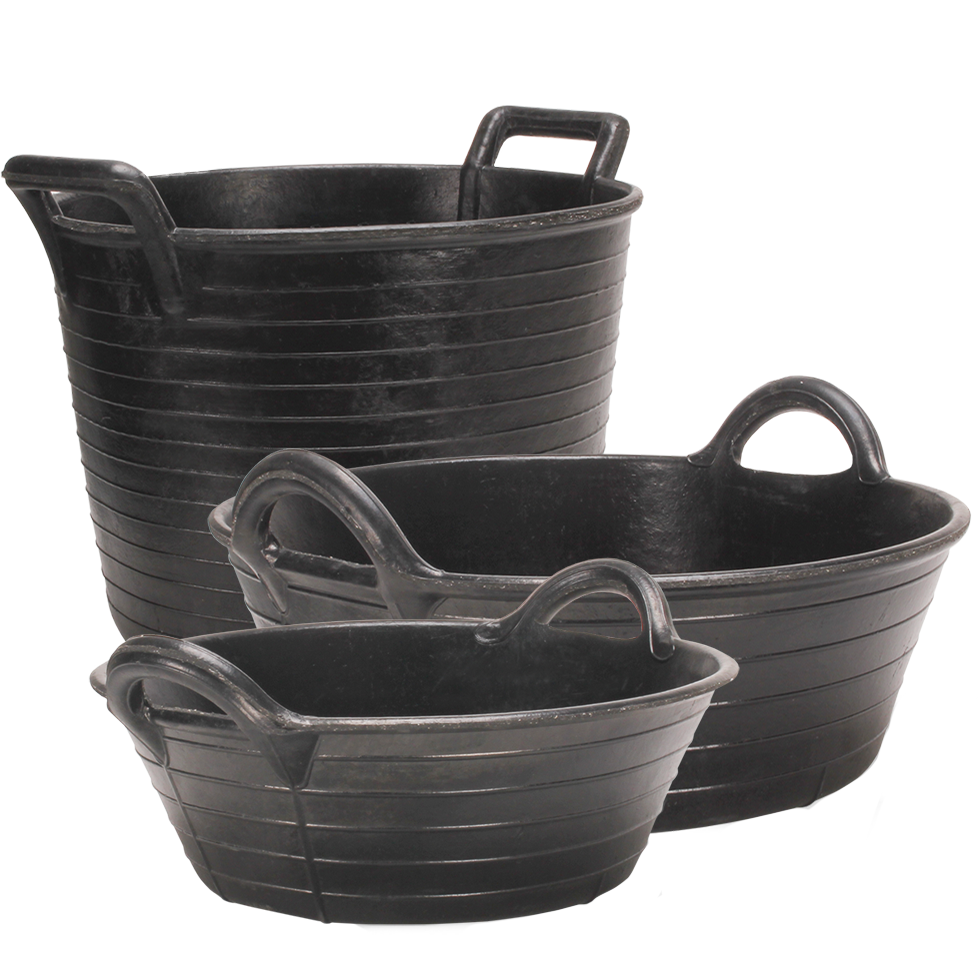 Rubber feed trough 20 l