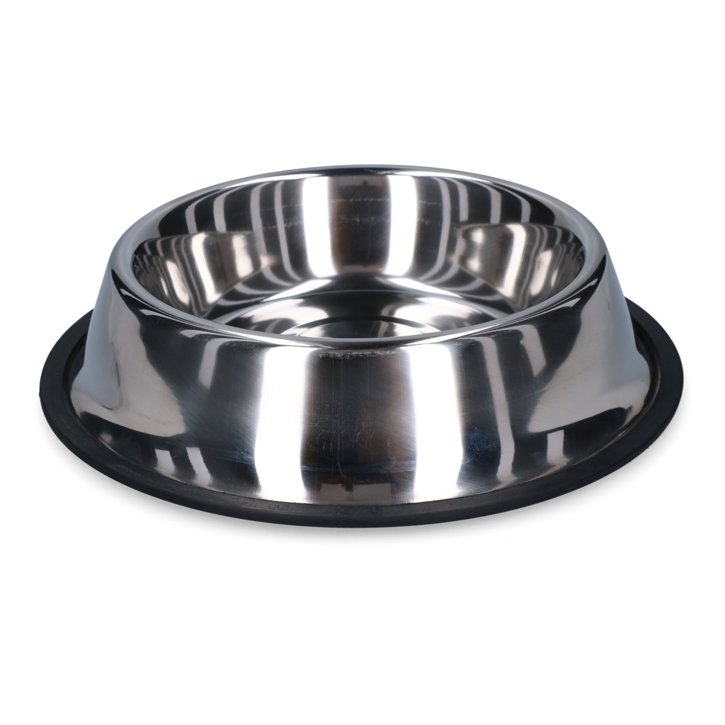 Anti-slip Food & Drinking Bowl Stainless Steel 450 ml Ø 19 cm
