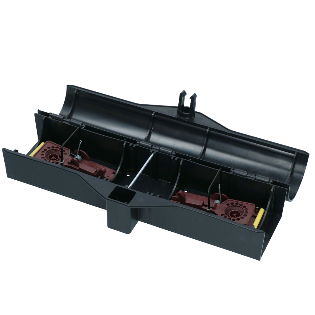 Bait Box Mouse Tunnel for 2 traps, including key