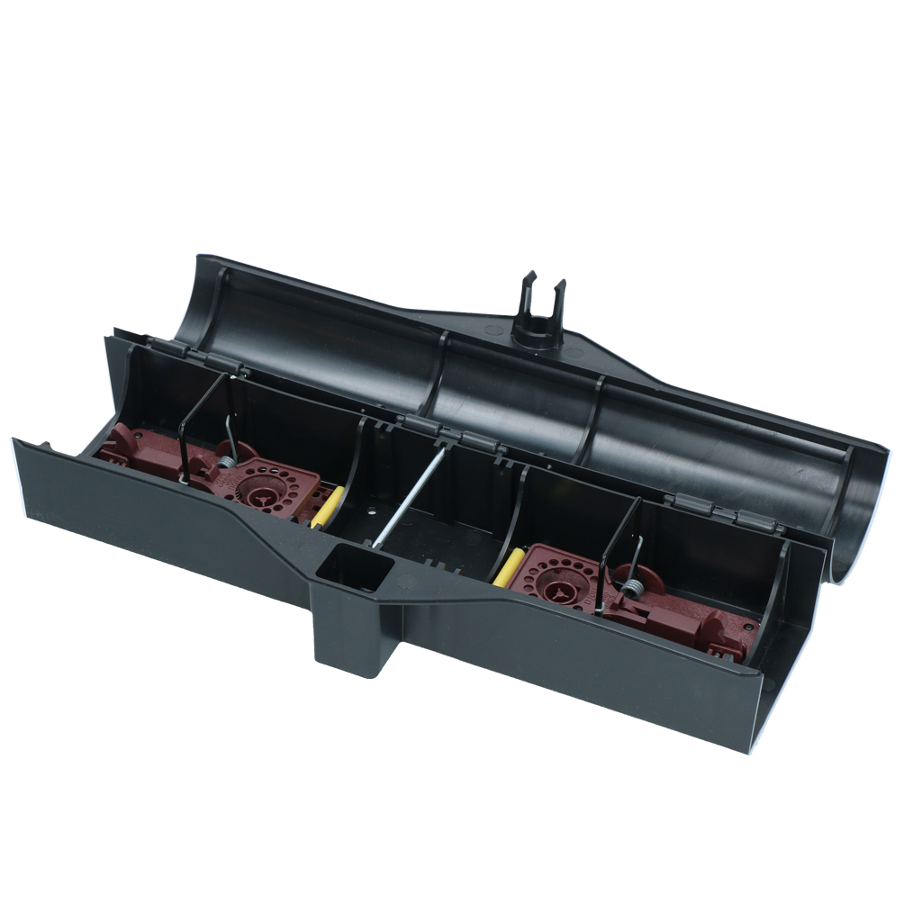 Bait Box Mouse Tunnel for 2 traps, including key