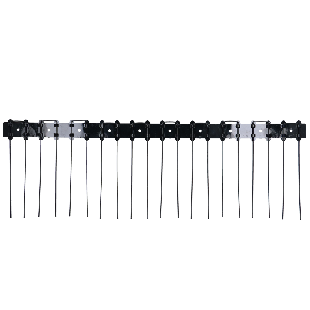 Bird pins Solar panels 50 cm Black