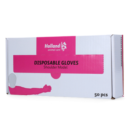 Disposable glove shoulder model