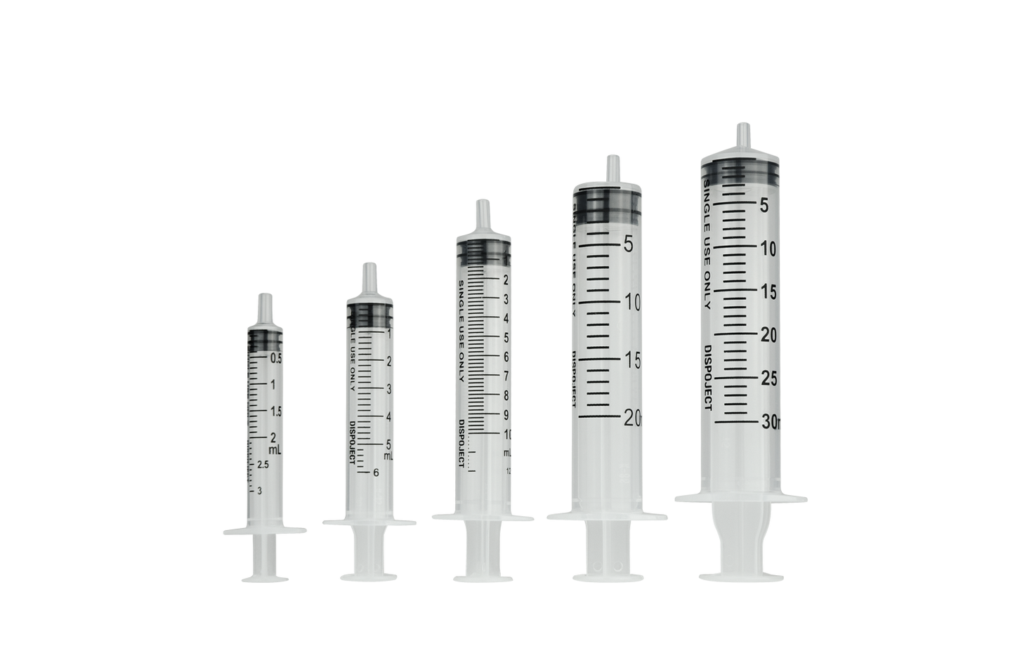 Génia Dispoject 3-piece Disposable Syringe 5 ml