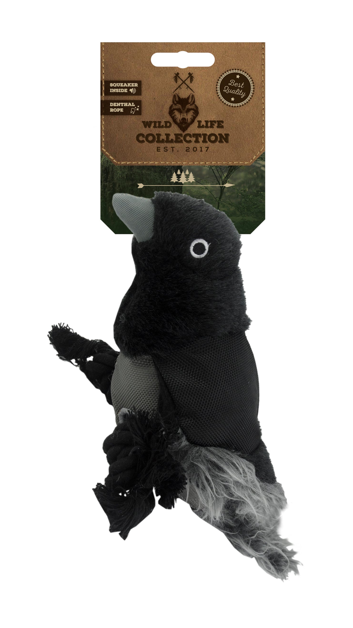 Wild Life Dog Raven