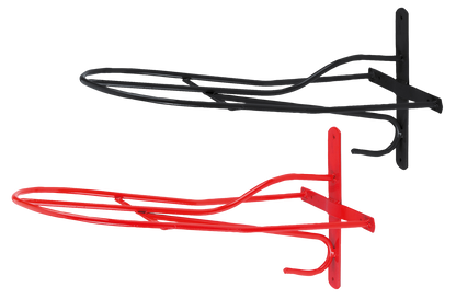 Saddle Rack Metal 54 cm Black
