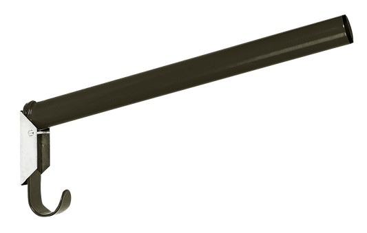 Nyereg fejkötő 44cm kerek fém fekete