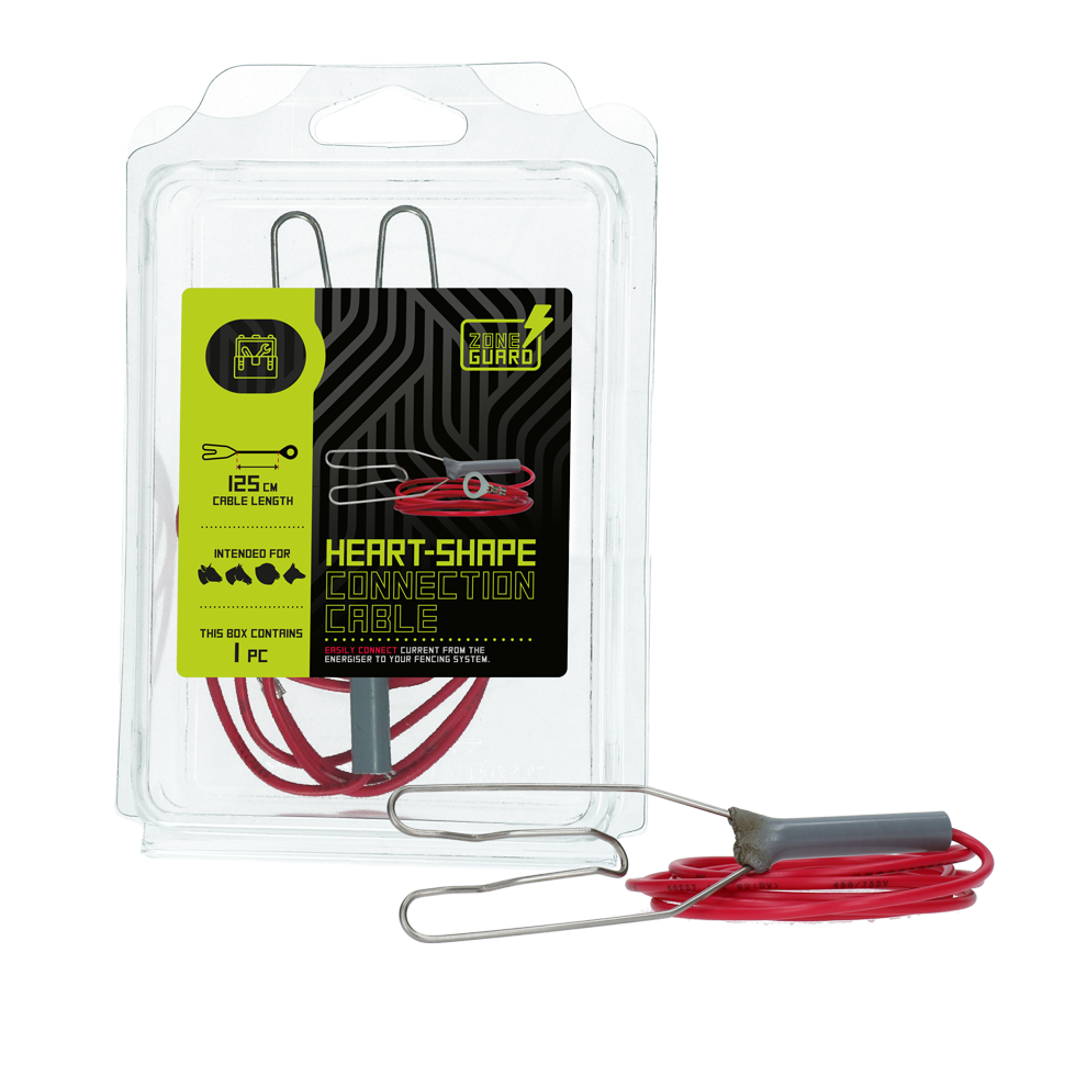 ZoneGuard Heart-shape connection cable 125 cm