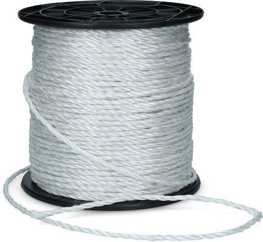 ZoneGuard 6 mm Basic kerítéskötél fehér 200 m
