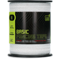 ZoneGuard 10 mm Basic fencing tape white 200 m
