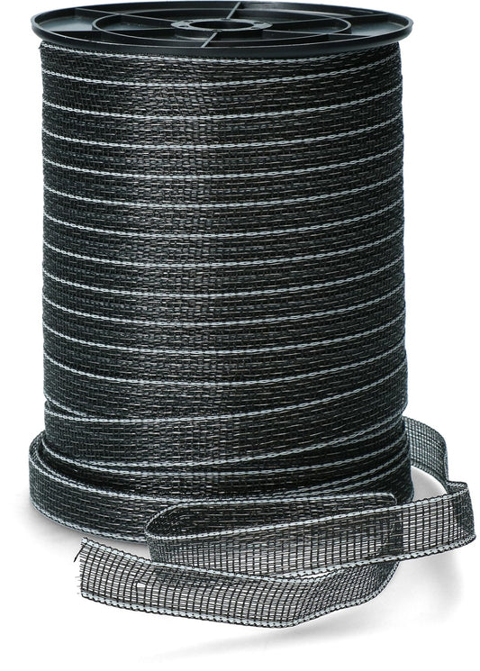 ZoneGuard 20 mm Basic villanypásztor szalag fekete 200 m