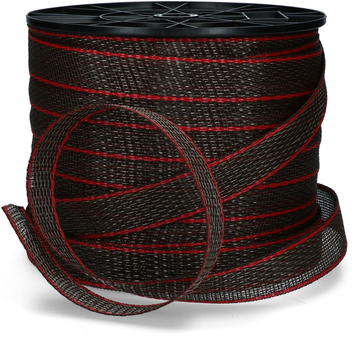 ZoneGuard 40 mm Plus fencing tape brown 200 m