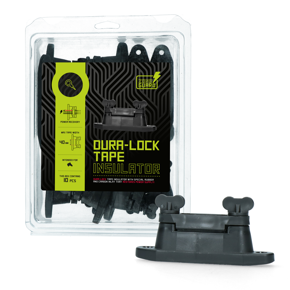 ZoneGuard Dura-Lock Tape Insulator 40 mm